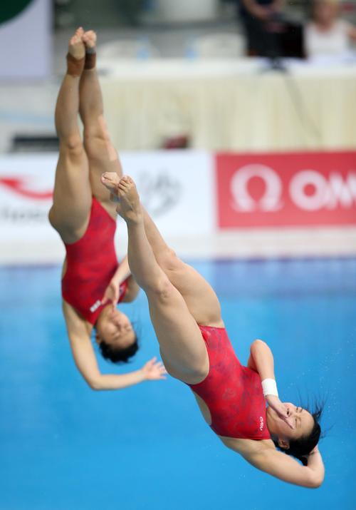 中国奥运会跳水比赛