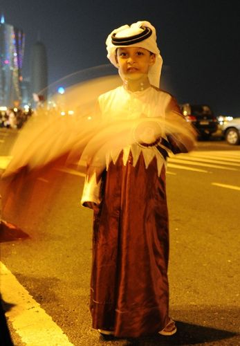 卡塔尔开幕式半身人